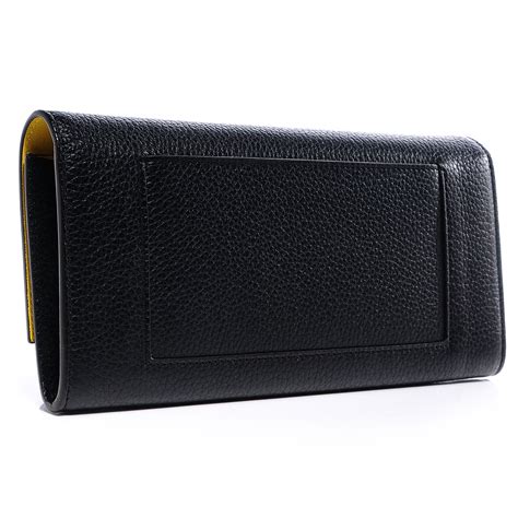 Celine Leather Continental Wallet 